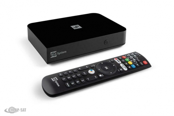 TELE System UP T24K AndroidTV™ DVB-T/T2 Smartbox
